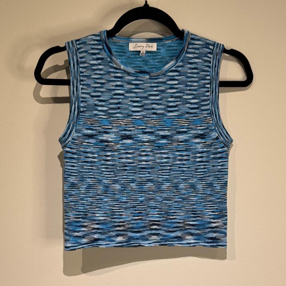 Blue Multicolor Top - Picture 3 of 5